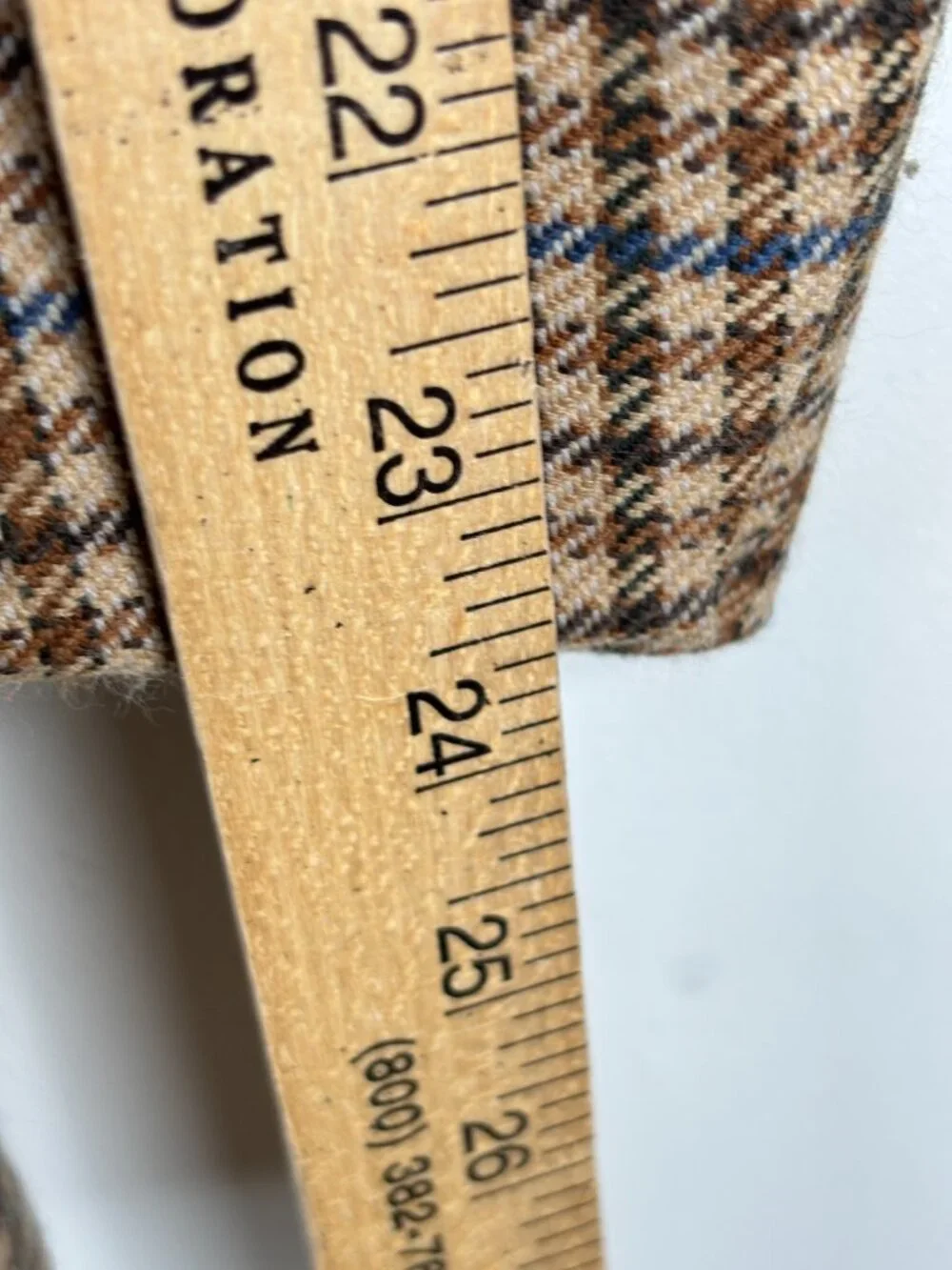 Brooks Brothers 1818 Madison 40R Wool Houndstooth Tweed Blazer Elbow Patches